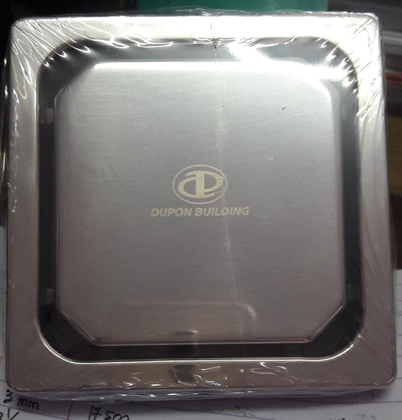 SARINGAN GOT HOTEL PINTAR MODEL KOTAK DUPON SS 100x100x40mm stainless steel